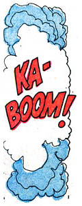 boom, Buzz Baxter, genie, humor, kaboom, magic, shape-shift, transform, wish