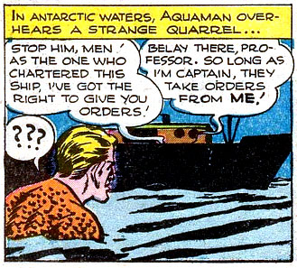 ?, Aquaman (Arthur Curry), Atlantean, curiosity, punctuation, superhero, verbal