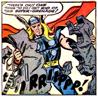 Asgardian, break, door, metal, pull, rip, safe, super-strength, superhero, Thor (Odinson)